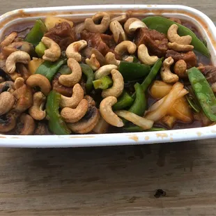Sweet Cashew Tofu