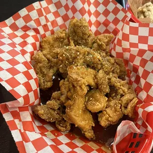 Soy garlic boneless chicken