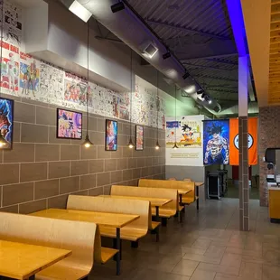 Inside of the place. It's awesome