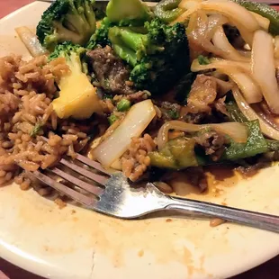 Typical Chinese food buffet food but very limited options.