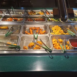 Supposed to be Hot Buffet was barely warm  11-20-2022