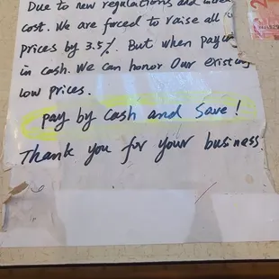 Pay with Cash to save  11-20-2022