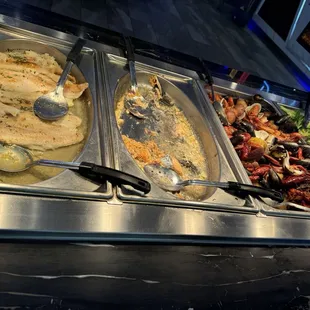 interior, salads
