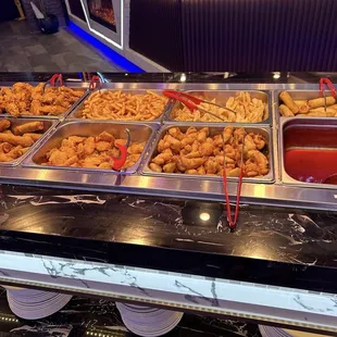 Mostly fried buffet