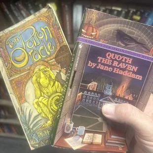 I'm guilty on this, I'm getting these two books because the covers look cool.