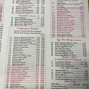 Menu part 2