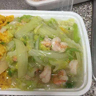 The Shrimp Chow Mein