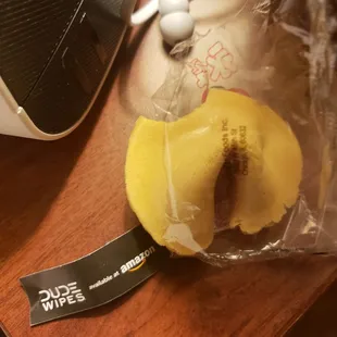 Worlds oddest fortune cookie