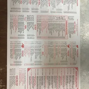 menu 2018