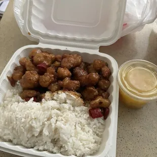 Orange chicken