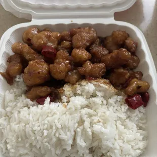 Orange chicken