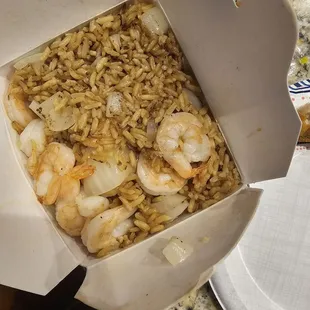 Shrimp fried rice