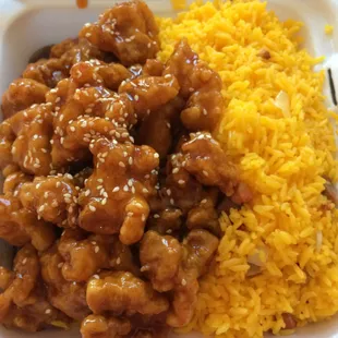Sesame chicken