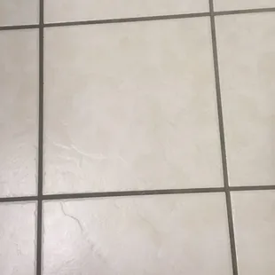 a closeup of a tile floor