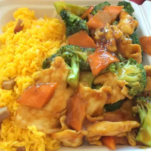 Chicken and Broccoli