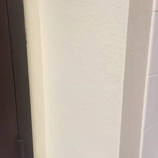 a toilet in a bathroom