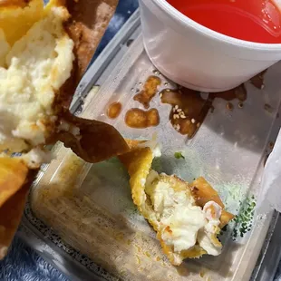 Hair in my crab Rangoon :( lost appetite after this.