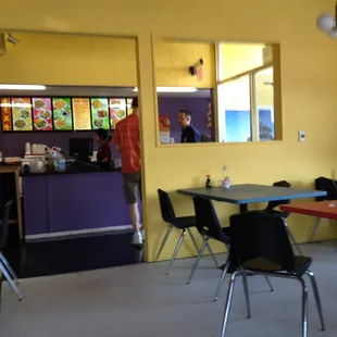 a man standing in the window