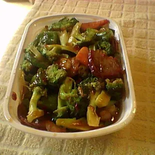 Hunan Pork - lots of broccoli but very good!!