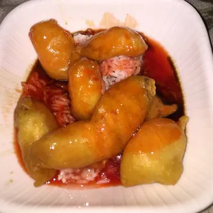 Sweet and sour chicken