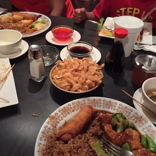 Dinner at Dragon City! Yum!