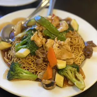 HK Style Crispy Noodle