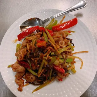 Pork with Garlic Sauce