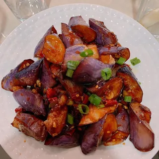 Eggplant with Garlic Sauce