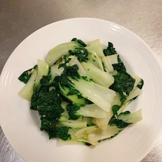 Bok-Choy with Fresh Garlic
