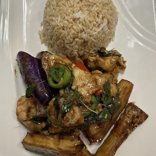 Elite Eggplant Lunch