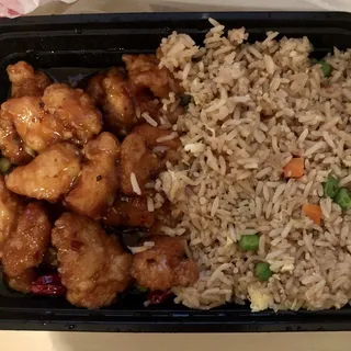 Orange Chicken Lunch