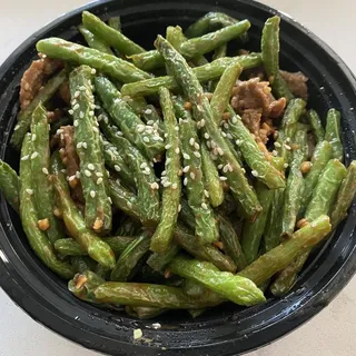 String Beans with Beef Lunch