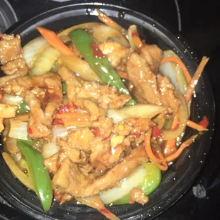 Hot and spicy beef!