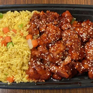 L25. Sesame Chicken Lunch Special