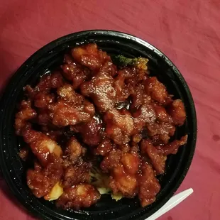 General Tso Chicken.