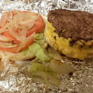 Double Cheeseburger $5.25