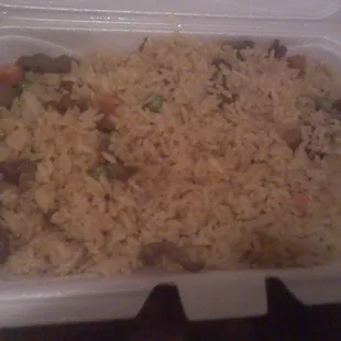 Look carefully and see how little the beef is