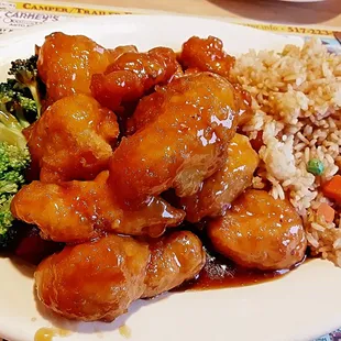 General Chicken (spicy garlic chicken) awesome!