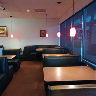 Kind of empty for a Saturday night