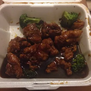 Orange chicken?