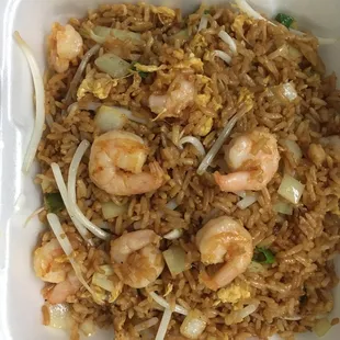 Shrimp fry rice