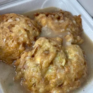 Shrimp Egg Foo Young