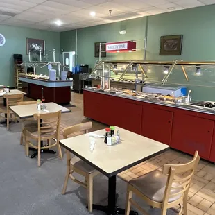 Dining Area and Buffet Islands