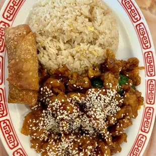Sesame chicken