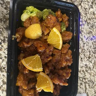 Orange chicken