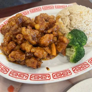 Orange chicken