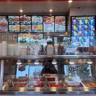 Connie working hard on the Banana Smoothie! Loved it!