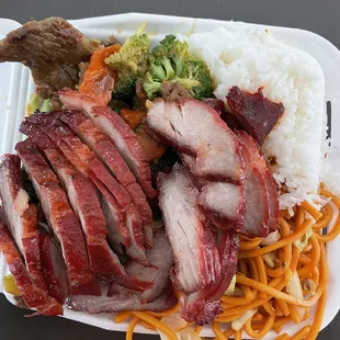 BBQ Pork &amp; Broccoli Beef