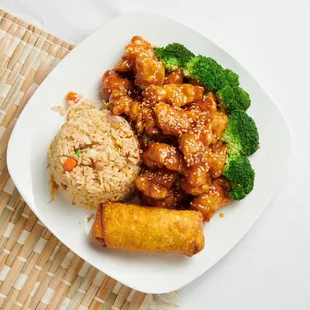 Sesame Chicken Combo (Dinner)