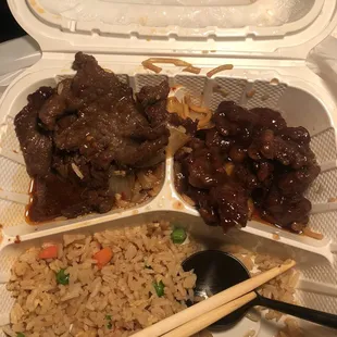 Mongolian Beef Fried Rice